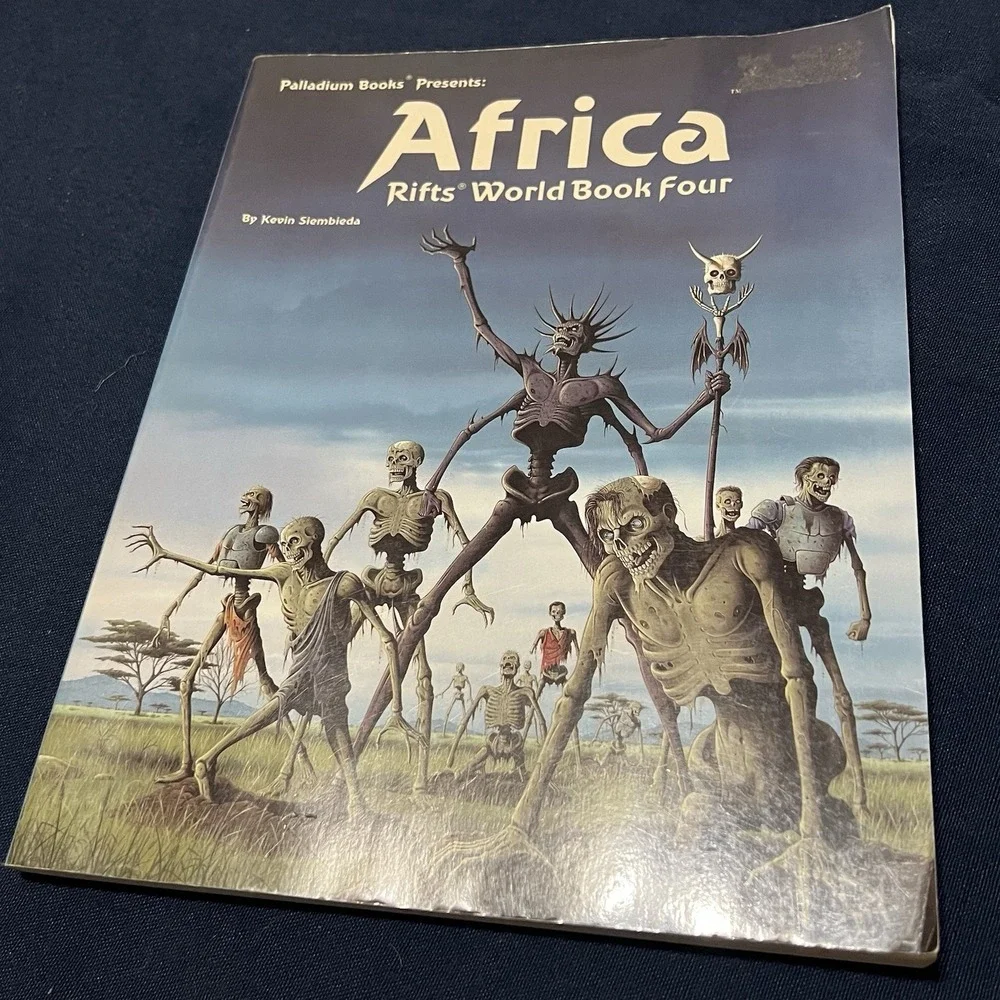 Rifts World Book 4‎ Four AFRICA Siembieda, Kevin Rifts -- Palladium Books